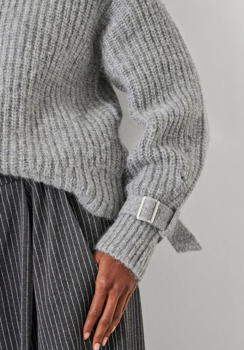 Francis Tie and Buckle Detail Jumper