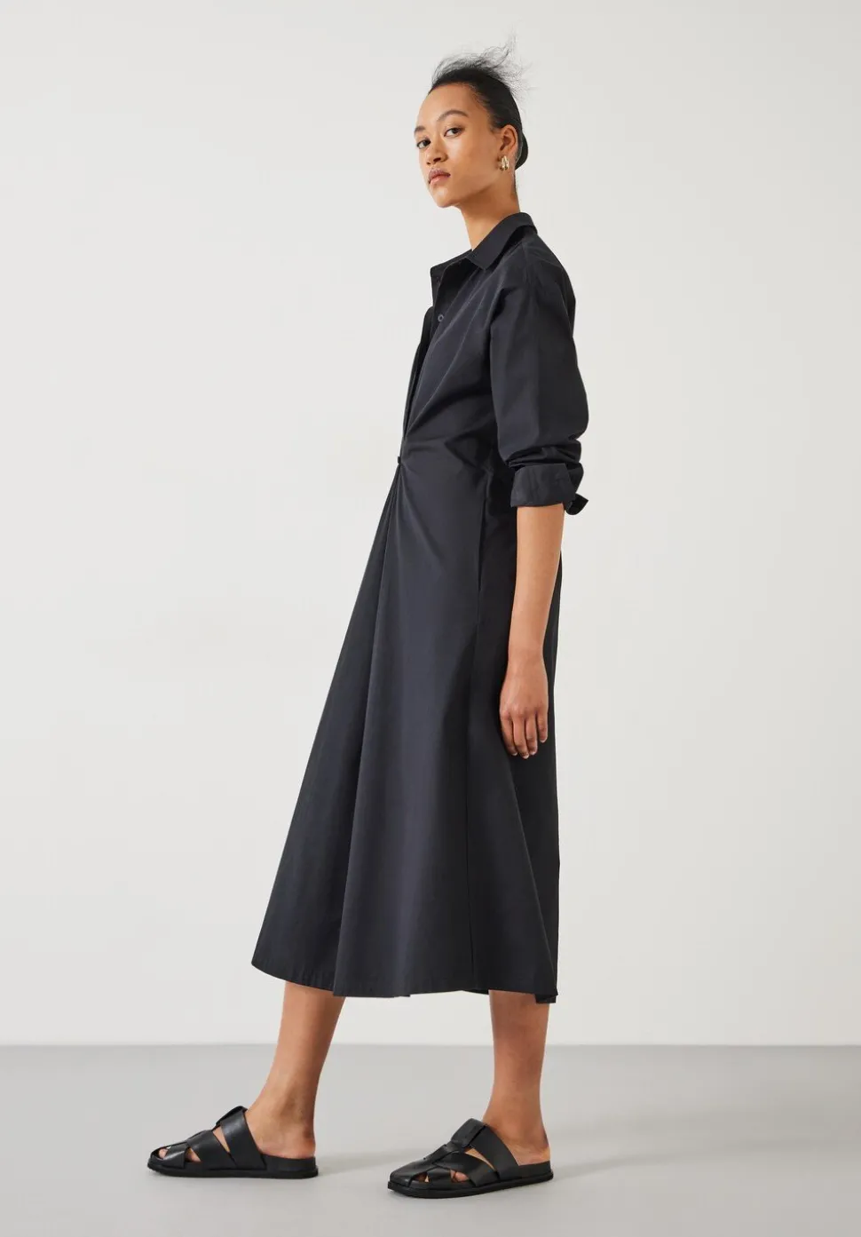 Freddie Maxi Shirt Dress