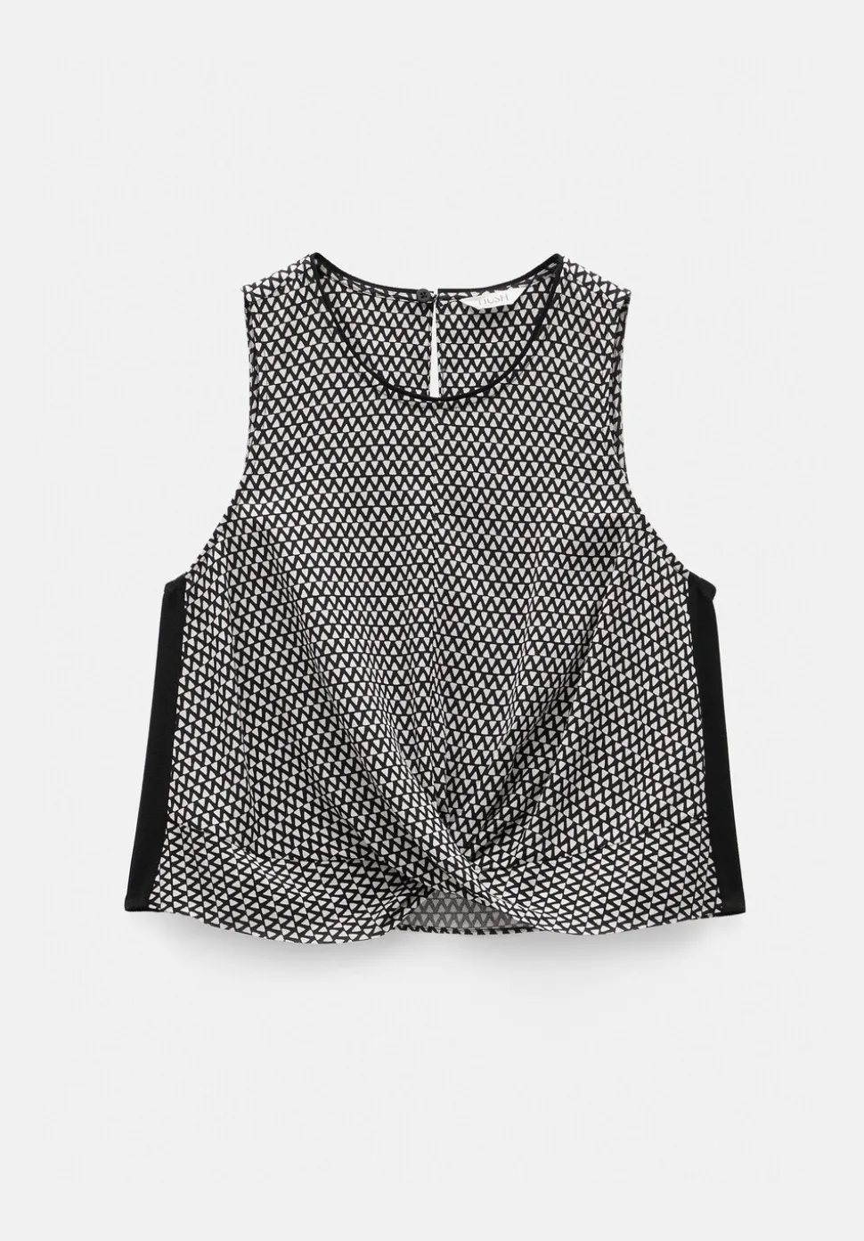 Front Knot Crop Top