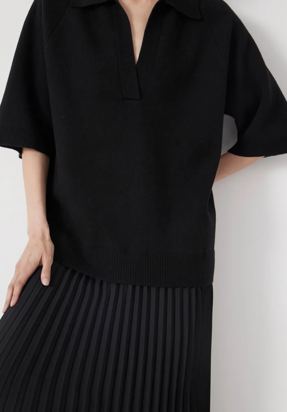 Gabriela Polo Knit Dress