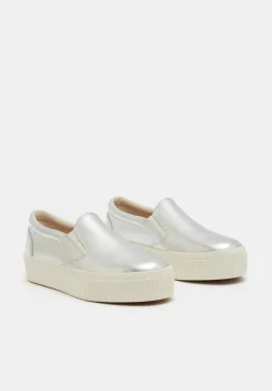 Gili Flatform Leather Trainers