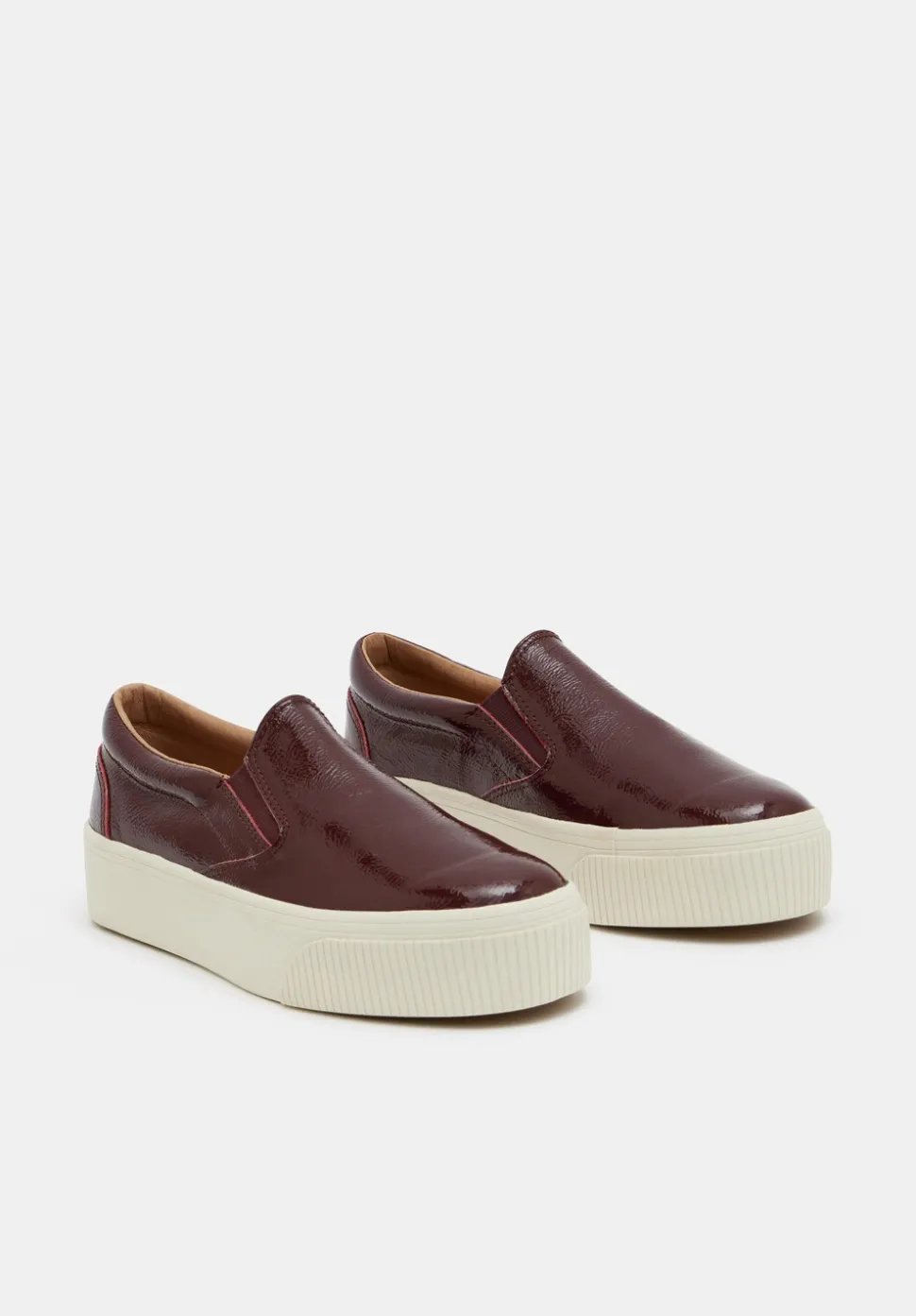 Gili Flatform Leather Trainers