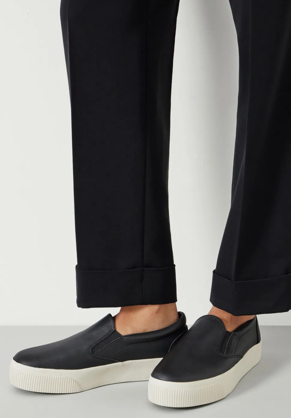 Gili Flatform Leather Trainers