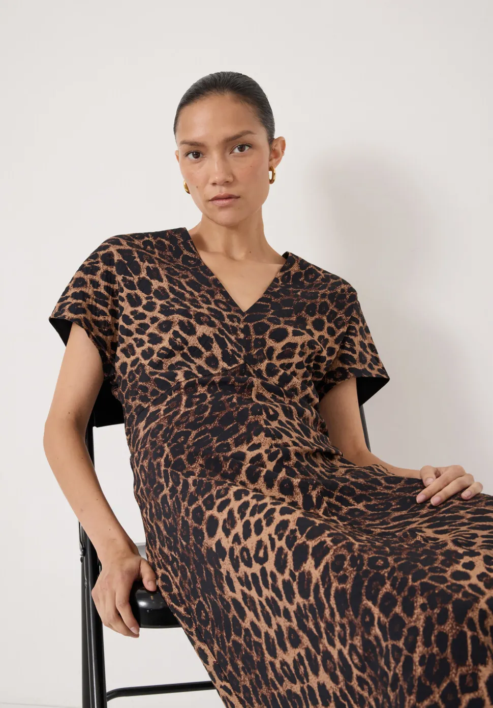Grace Air Flow V-Neck Maxi Dress