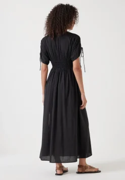Grace Cotton Blend Midi Beach Dress