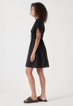 Grace Cotton Blend Mini Beach Dress