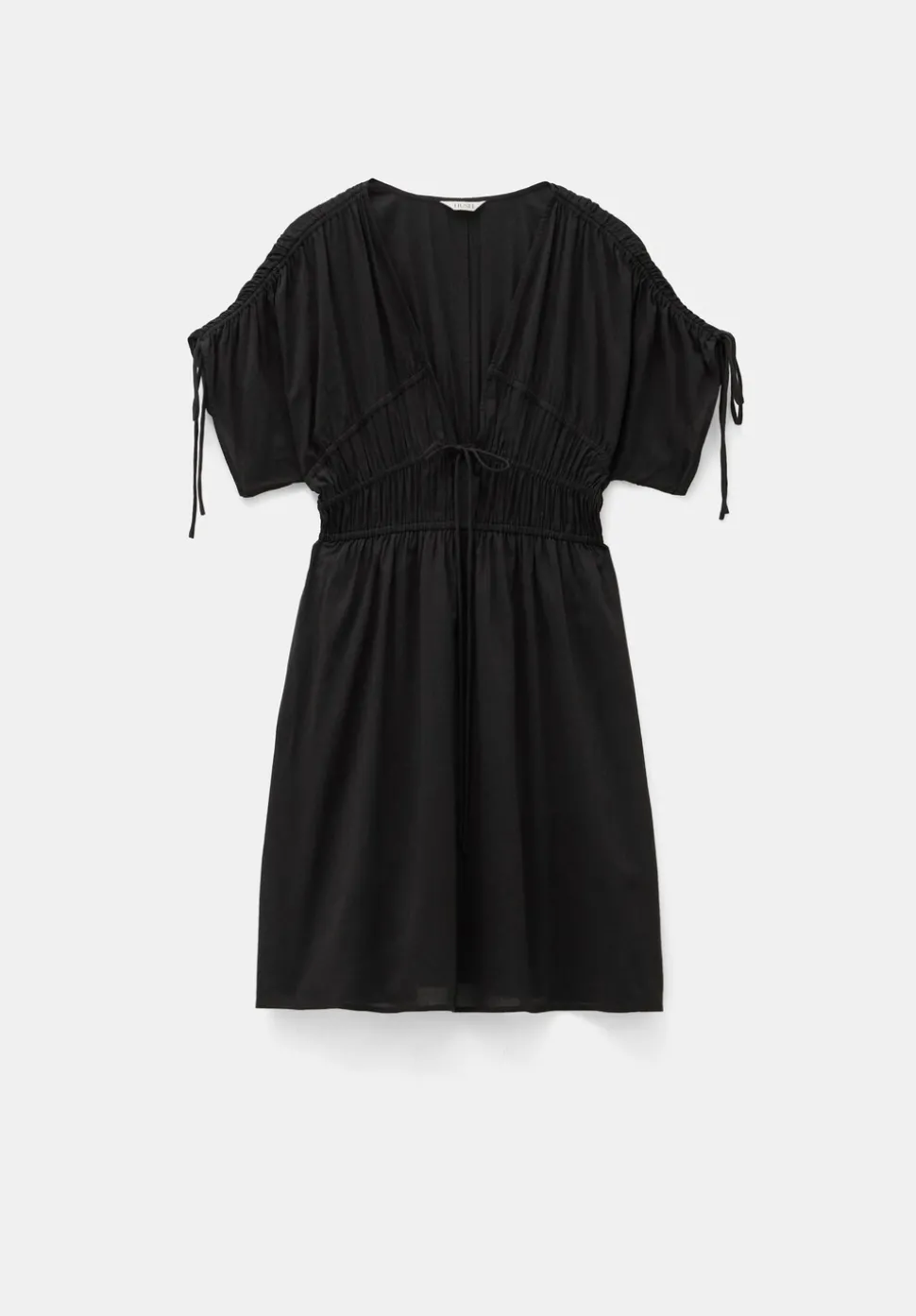 Grace Cotton Blend Mini Beach Dress