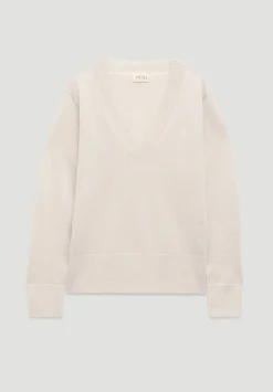 Gracey V Neck Metallic Jumper