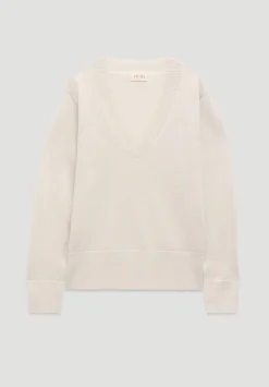 Gracey V Neck Metallic Jumper
