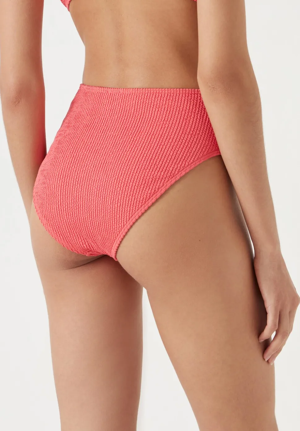 Harper High Waisted Crinkle Bikini Bottoms