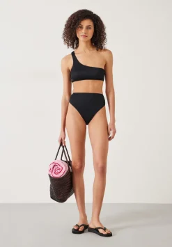Harper High Waisted Rib Bikini Bottoms