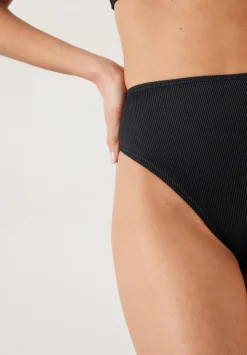 Harper High Waisted Rib Bikini Bottoms