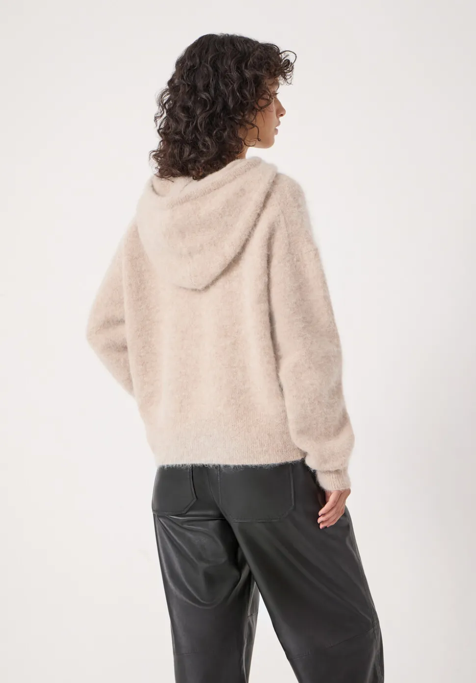 Hazel Alpaca Wool Hoodie