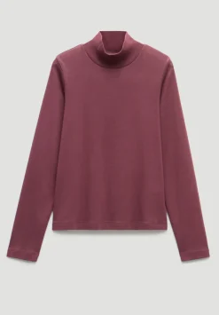 High Neck Midweight Jersey Top