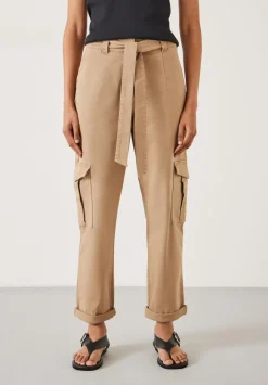 High Waist Belted Trousers
