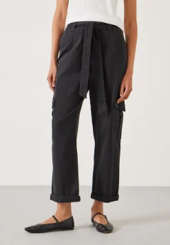 High Waist Belted Trousers