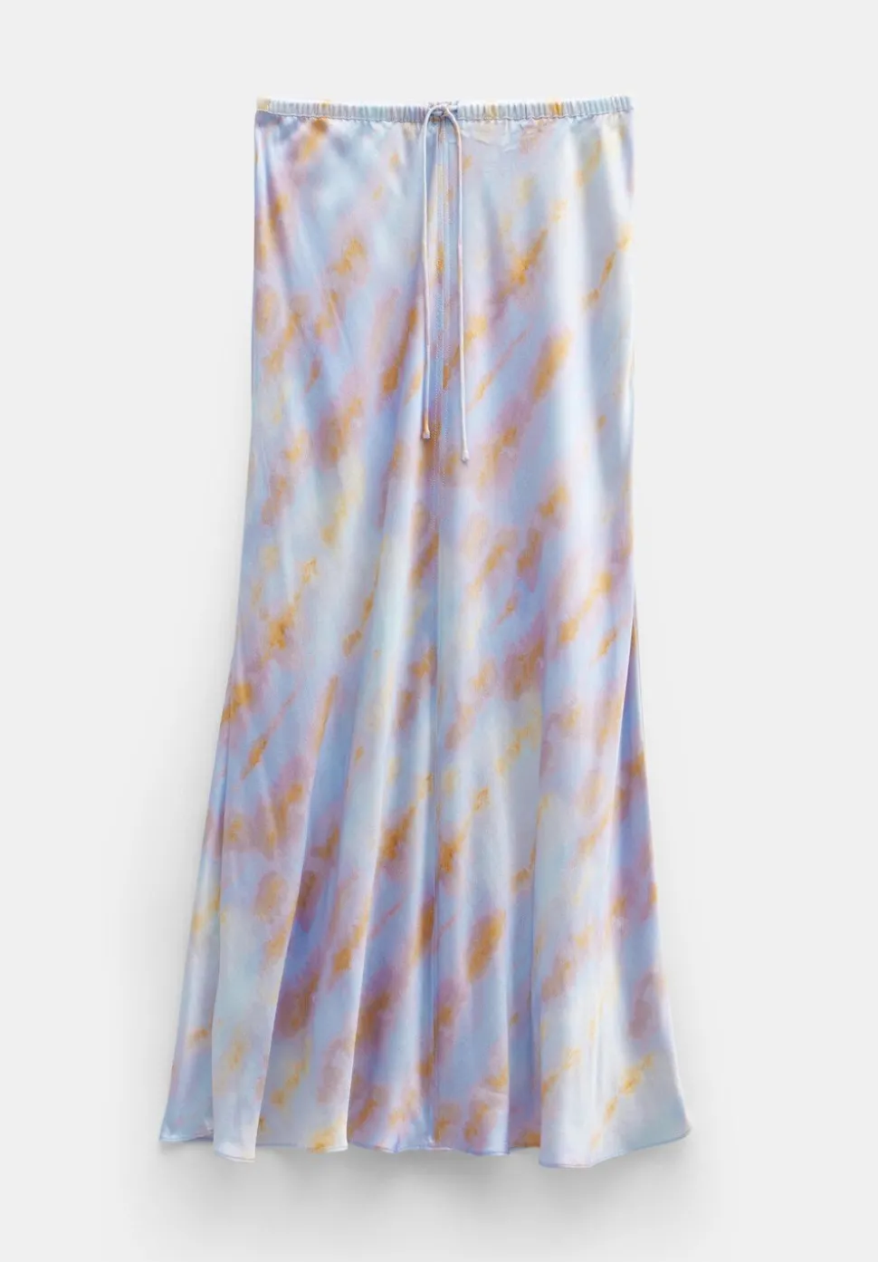 Indra Satin Midi Skirt