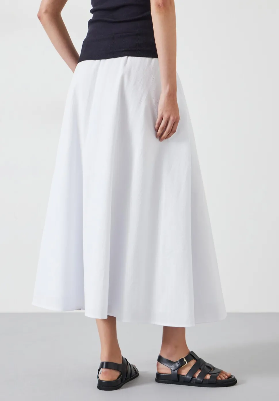 Ishani Maxi Textured Skirt
