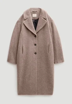 Italian Wool Cocoon Coat
