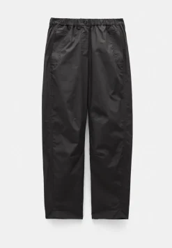 Jack Barrel Leg Pull On Lightweight Cotton Trousers