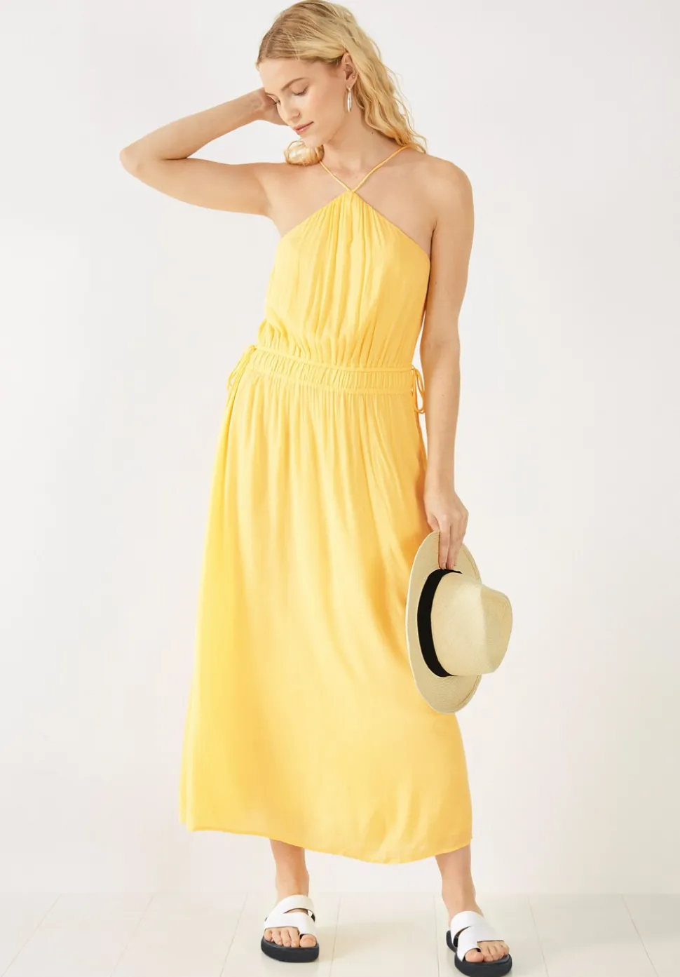 Jade Halter Midi Dress
