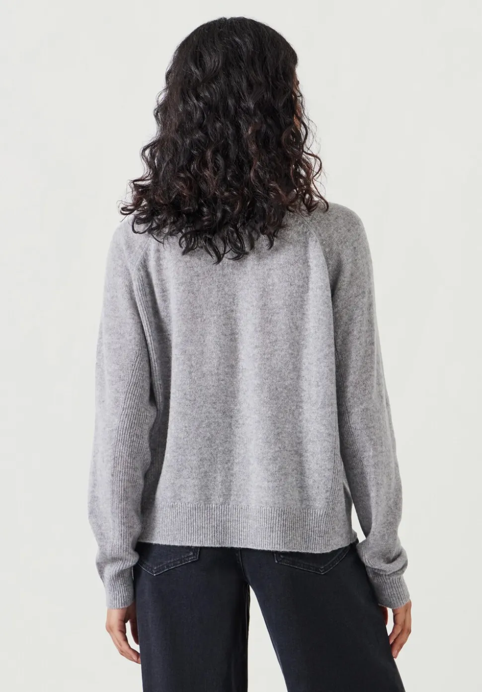 Jasmine Cashmere Rib Detail Jumper