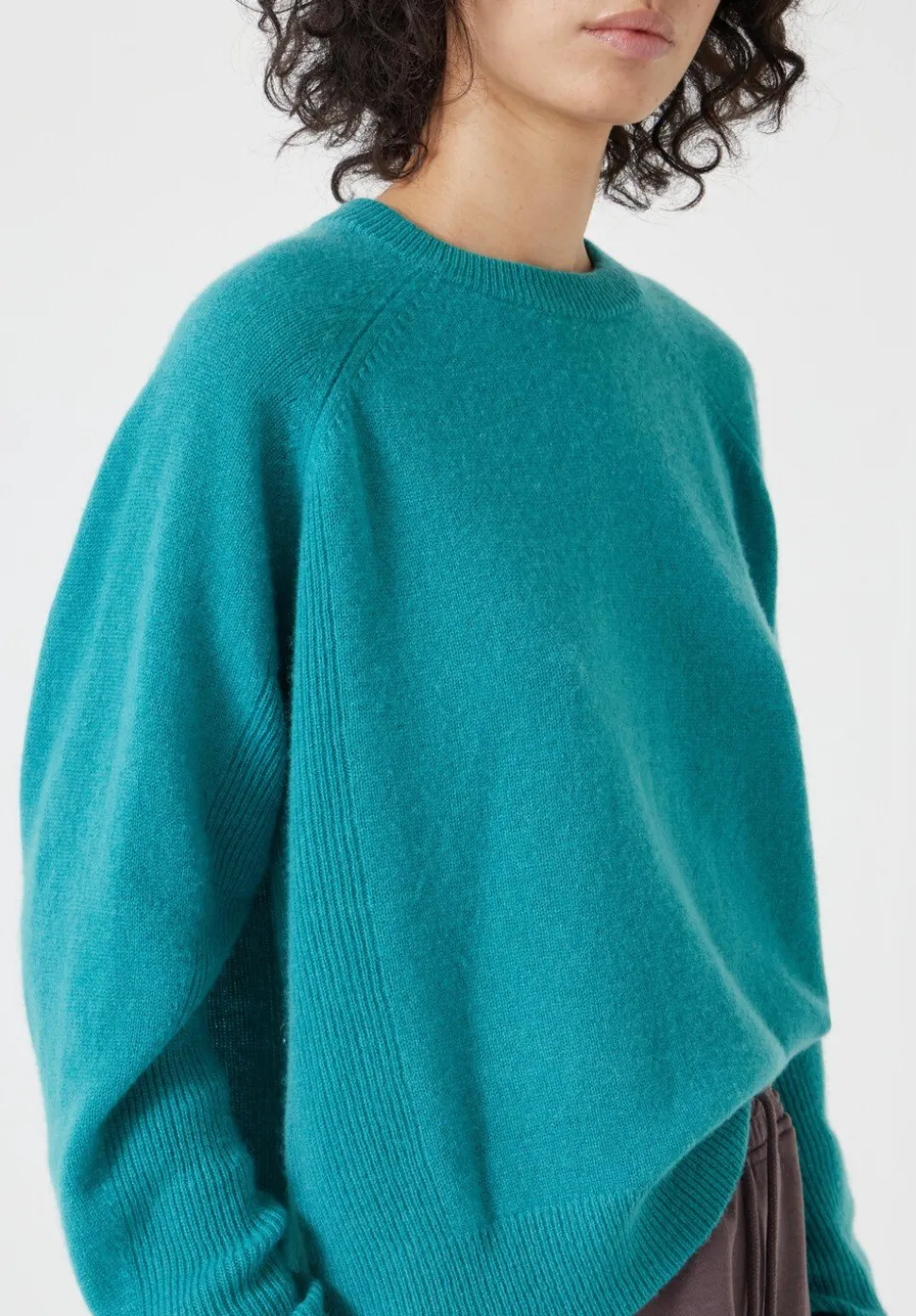 Jasmine Cashmere Rib Detail Jumper