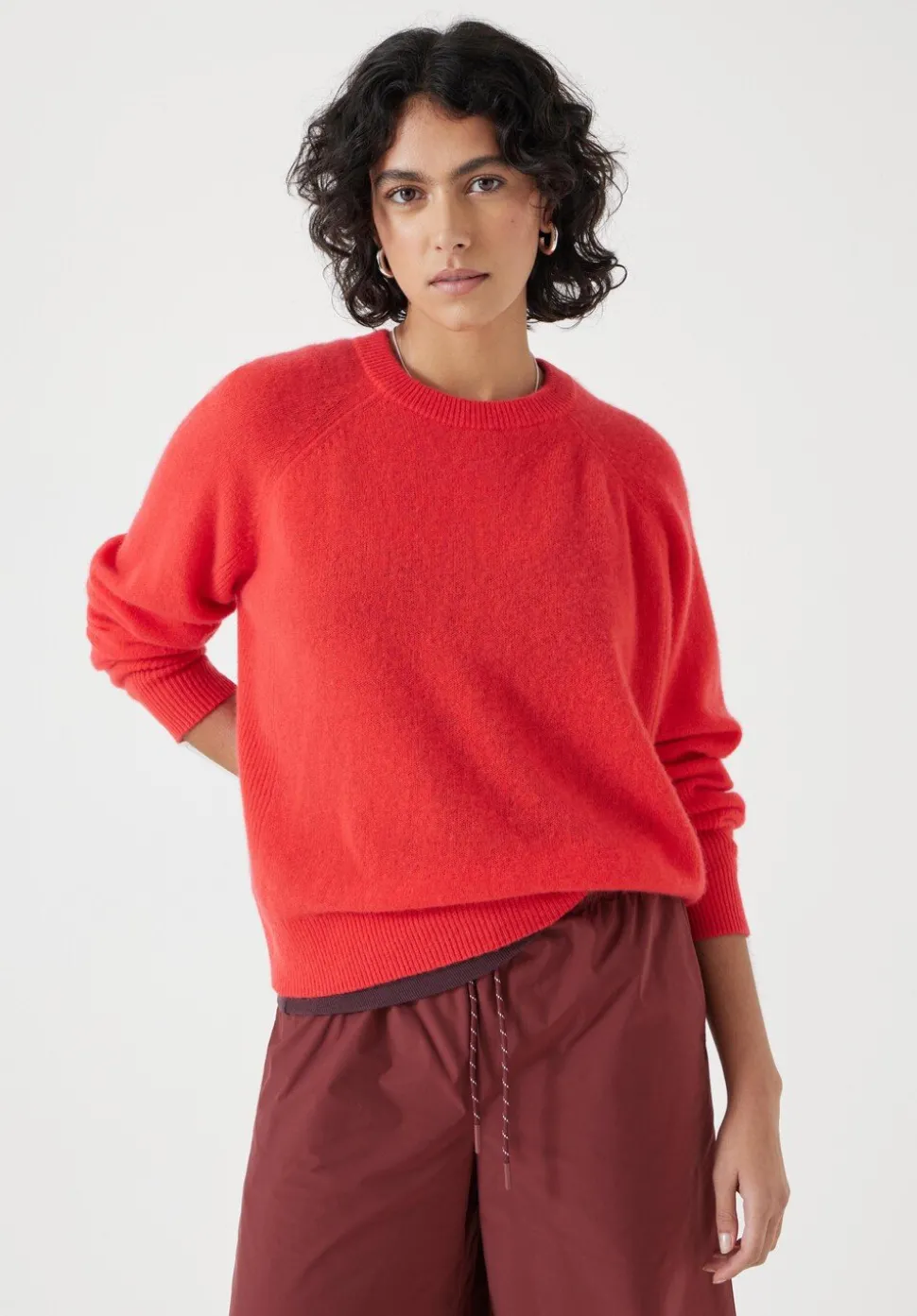Jasmine Cashmere Rib Detail Jumper