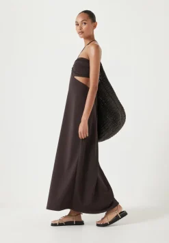 Jemma Cotton Jersey Cut-out Dress