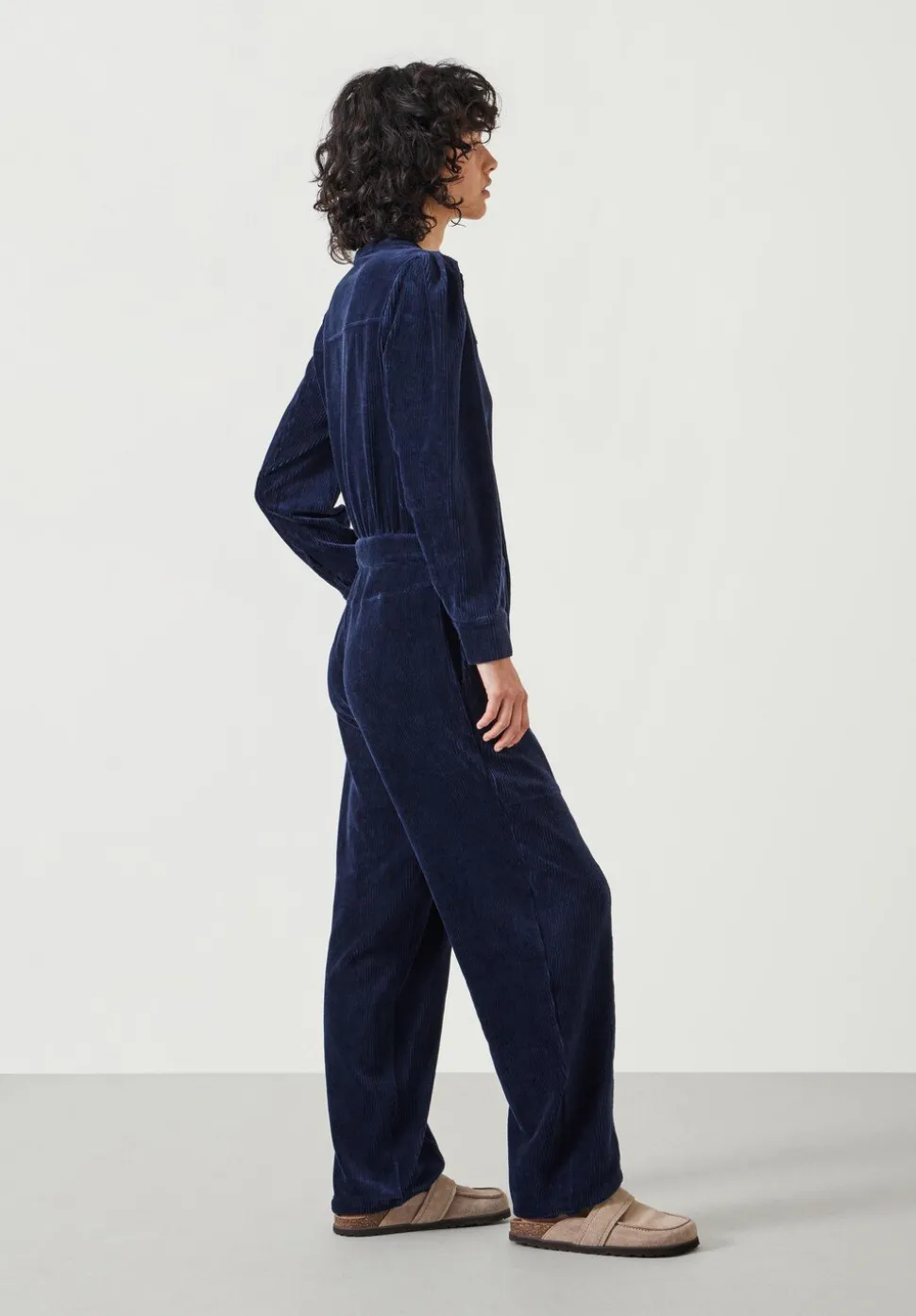 Joplin Cord Jersey Jumpsuit