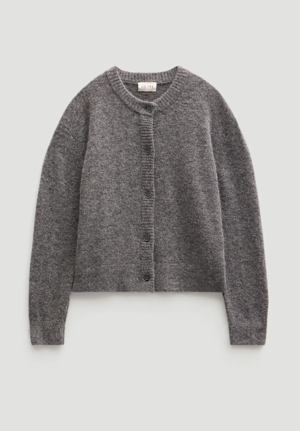 Juni Crew Neck Wool Blend Cardigan