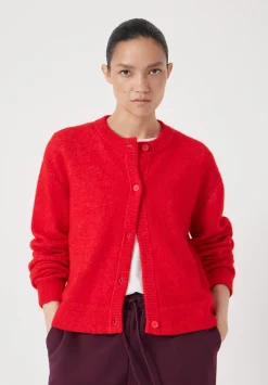 Juni Crew Neck Wool Blend Cardigan