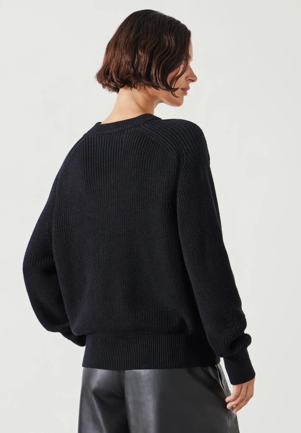 Kady Cotton Neck Detail Jumper