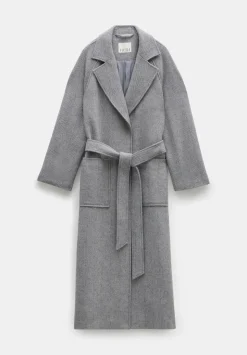 Kaitlin Wool Blend Herringbone Coat