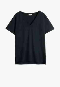 Kali Cotton Slub V-Neck T-Shirt