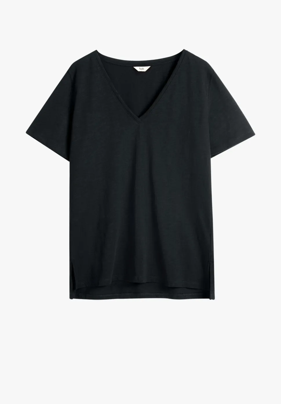 Kali Cotton Slub V-Neck T-Shirt
