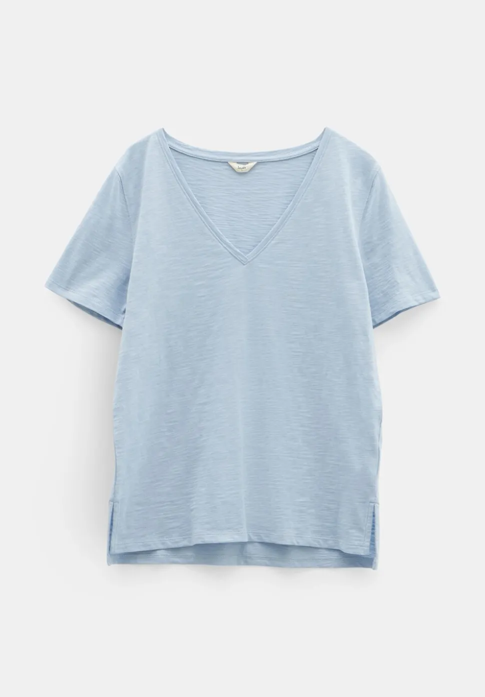 Kali Cotton Slub V-Neck T-Shirt