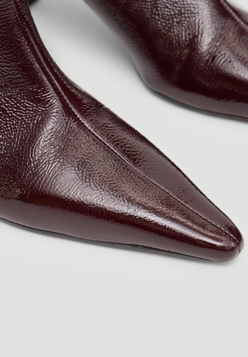 Katlynn Leather Patent Kneehigh Boots
