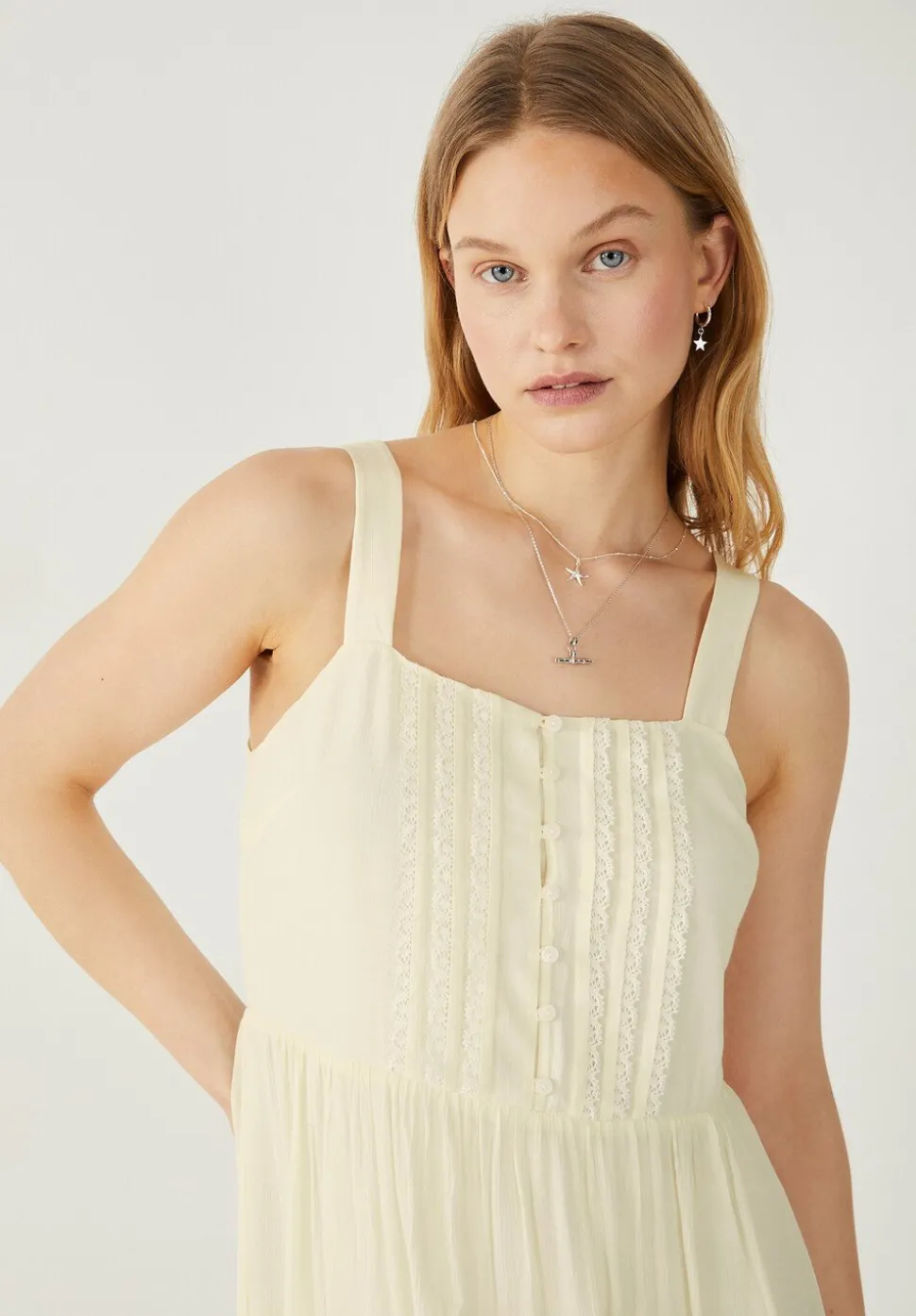 Katrina Lace Midi Dress