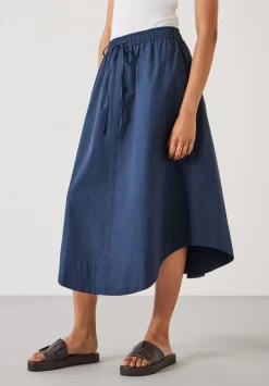 Kelly Curved Midi Skirt