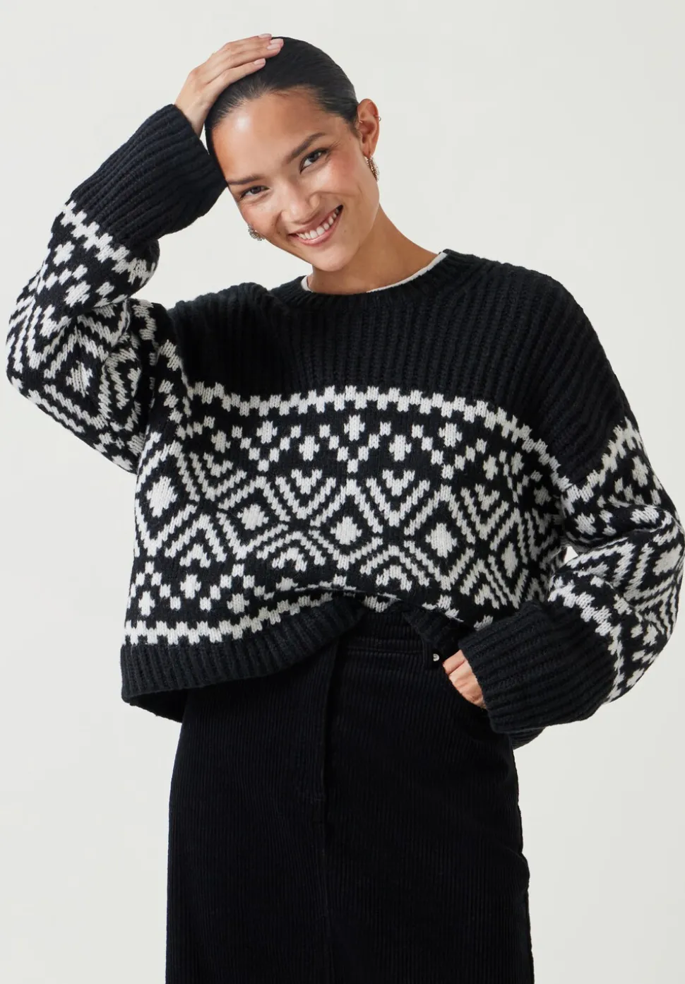 Kelsey Fairisle Knitted Jumper