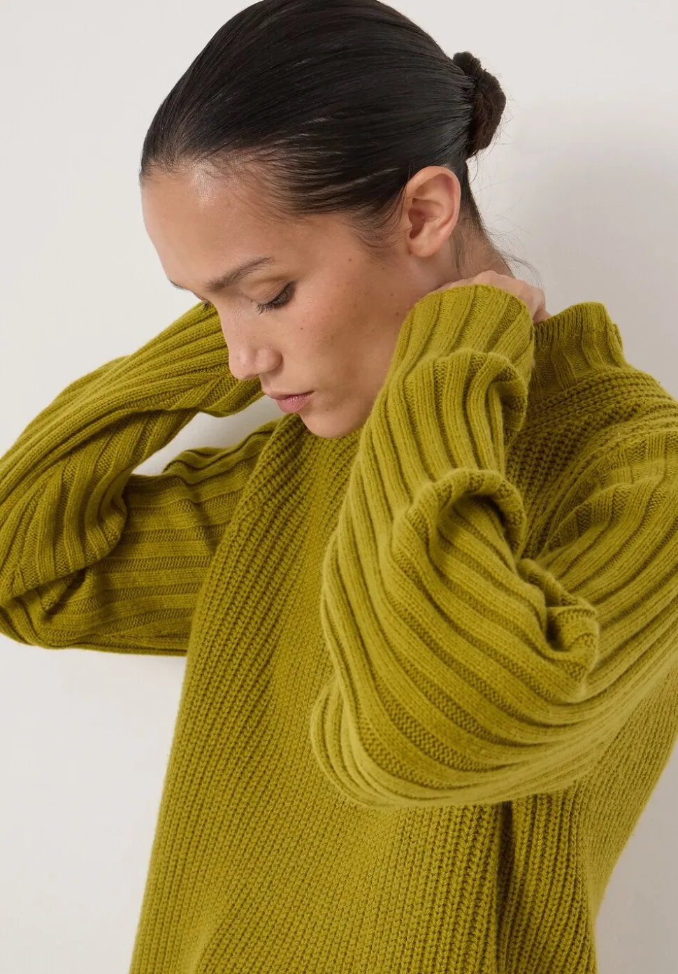 Kiley Wool Blend Frill Trim Jumper