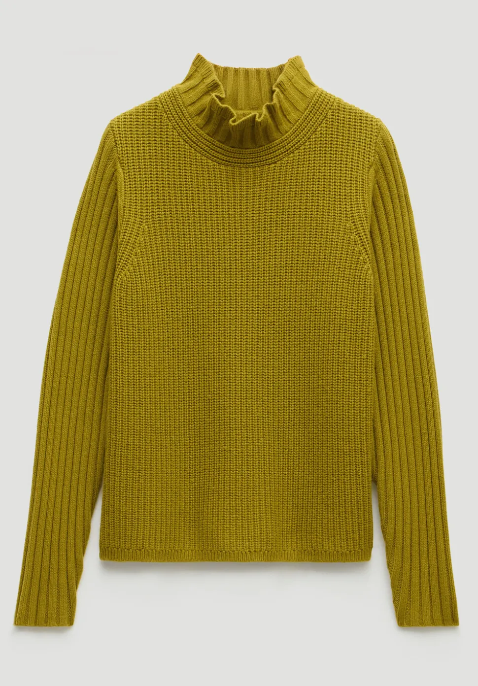 Kiley Wool Blend Frill Trim Jumper