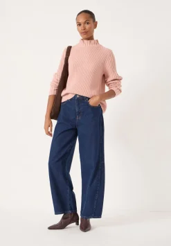 Kiley Wool Blend Frill Trim Jumper