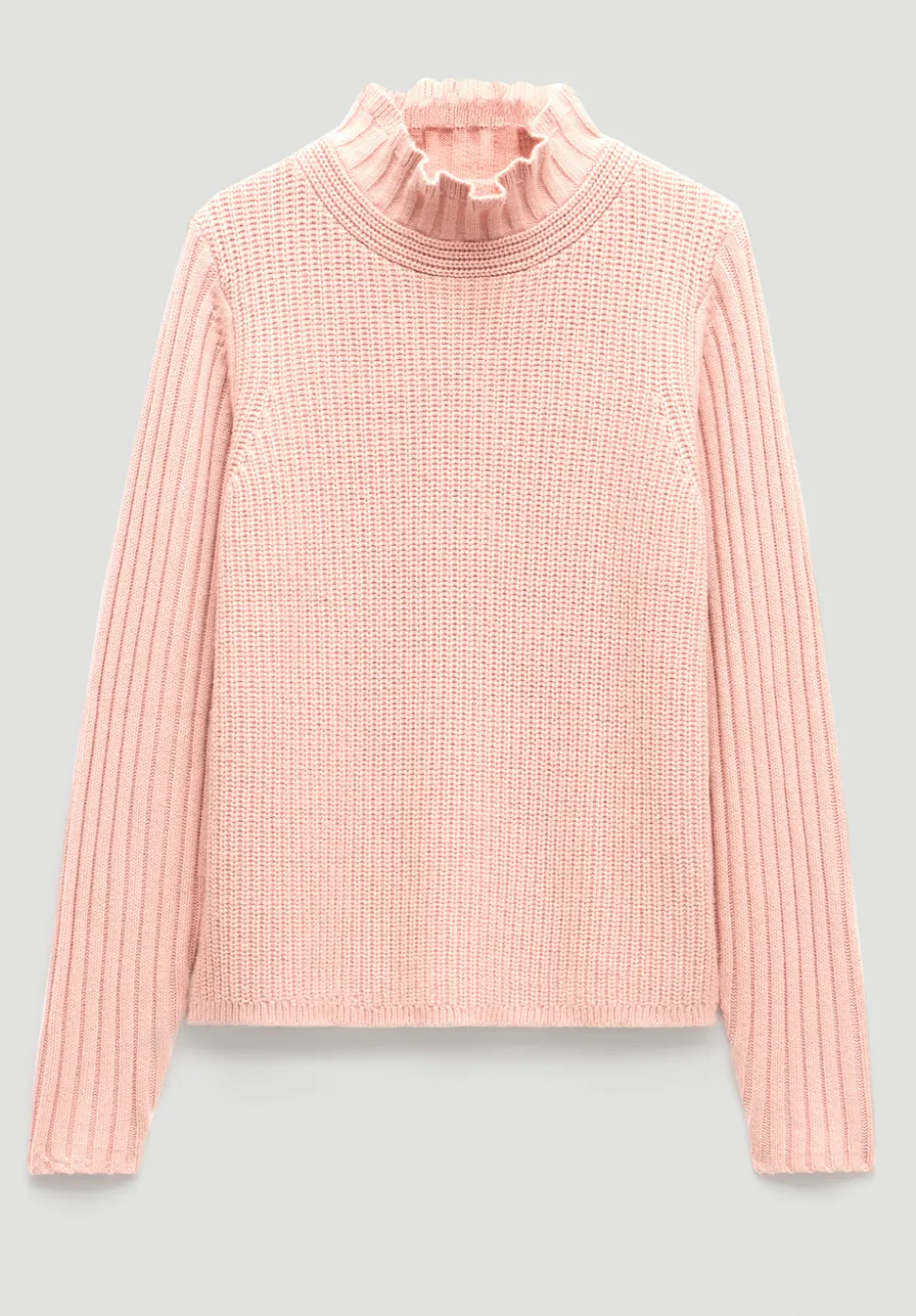 Kiley Wool Blend Frill Trim Jumper