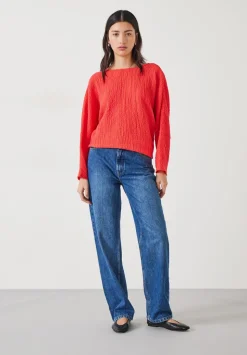 Kirra Oversized Textured Blouse