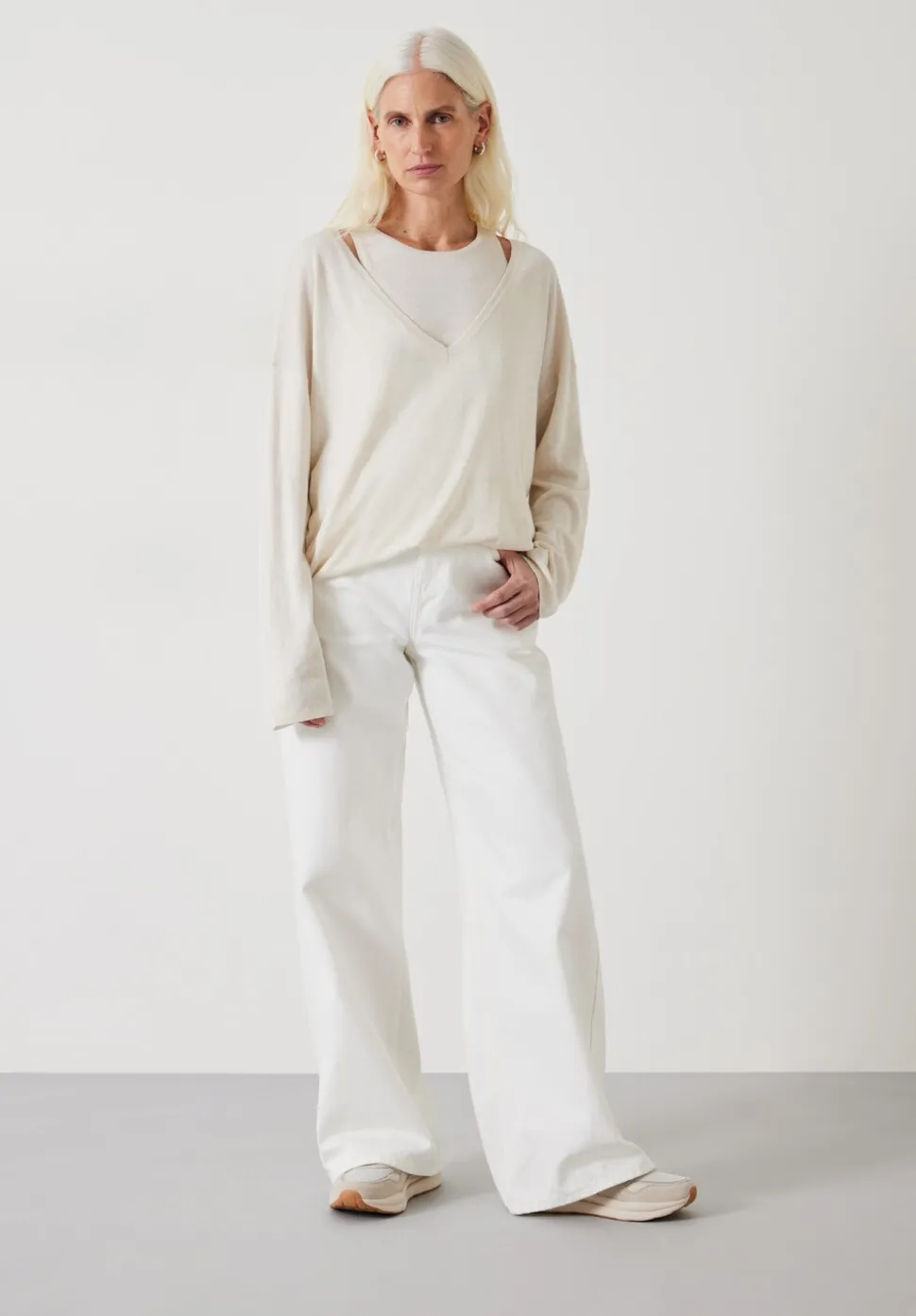 Kitty Super Slouchy Easy V Jumper