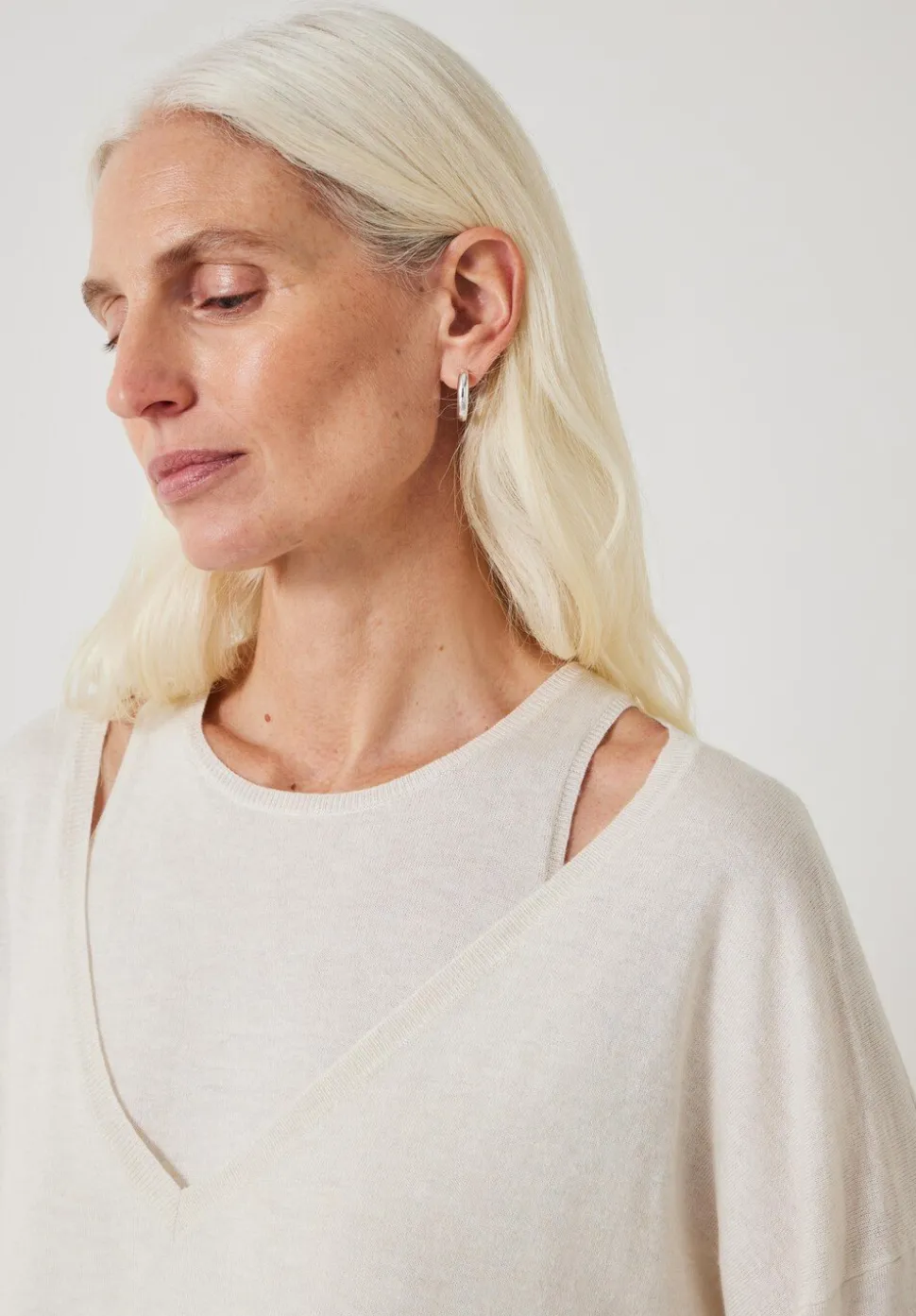 Kitty Super Slouchy Easy V Jumper