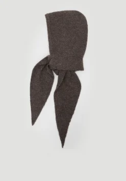 Knitted Hooded Scarf