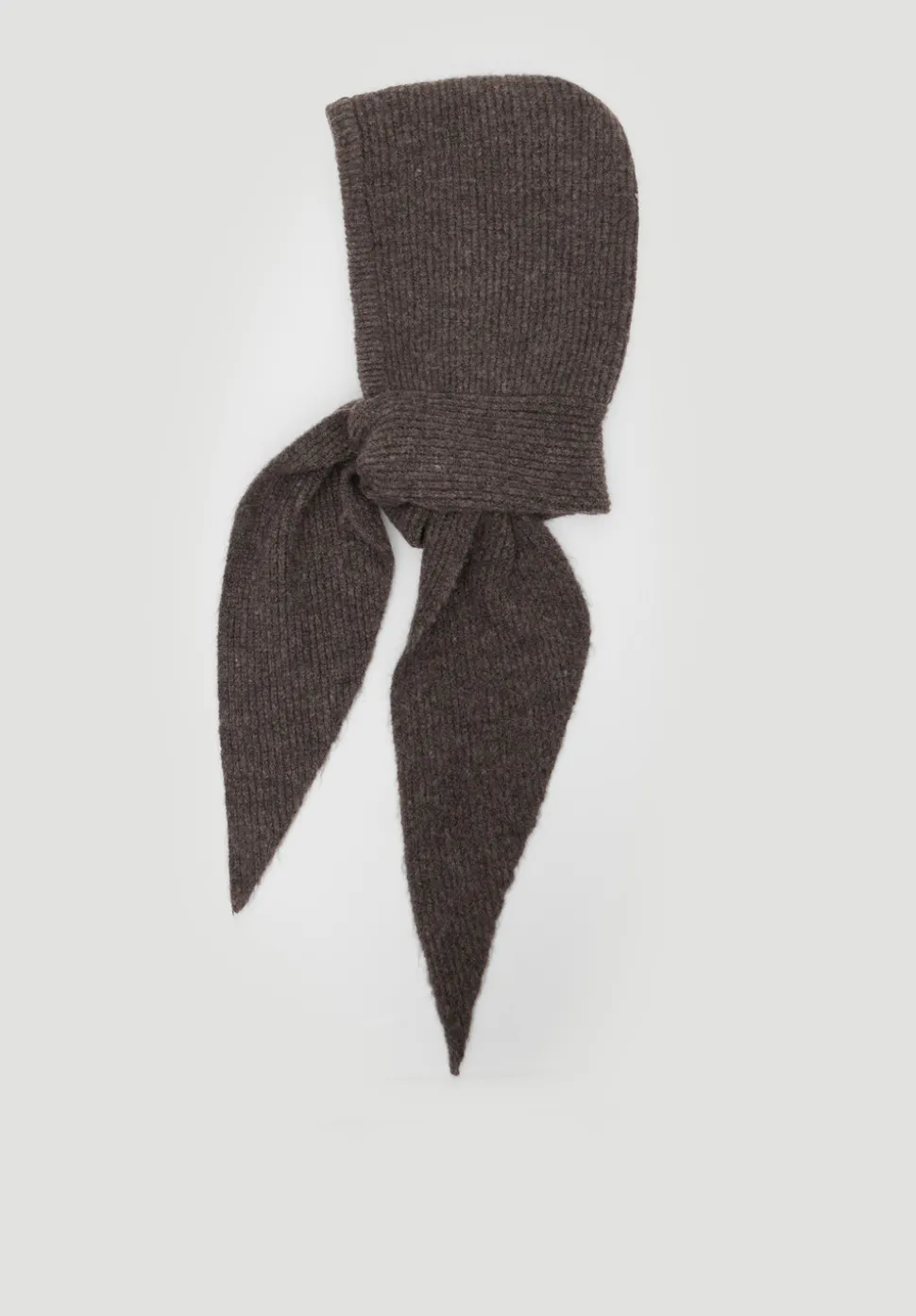 Knitted Hooded Scarf